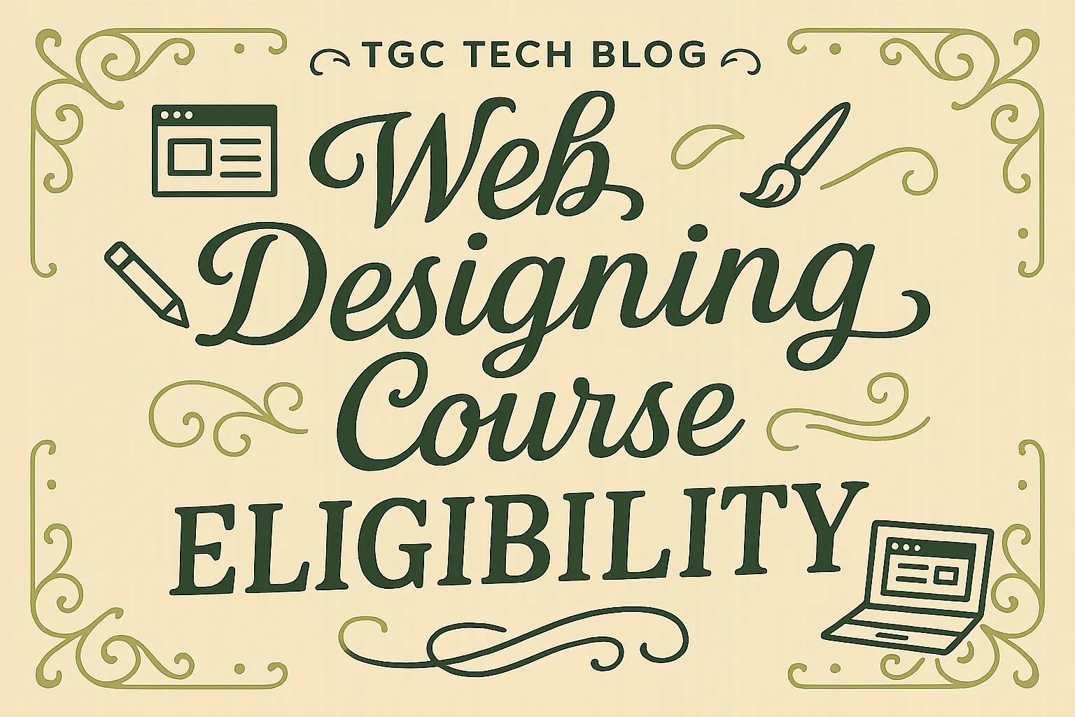 Web Designing Course Eligibility